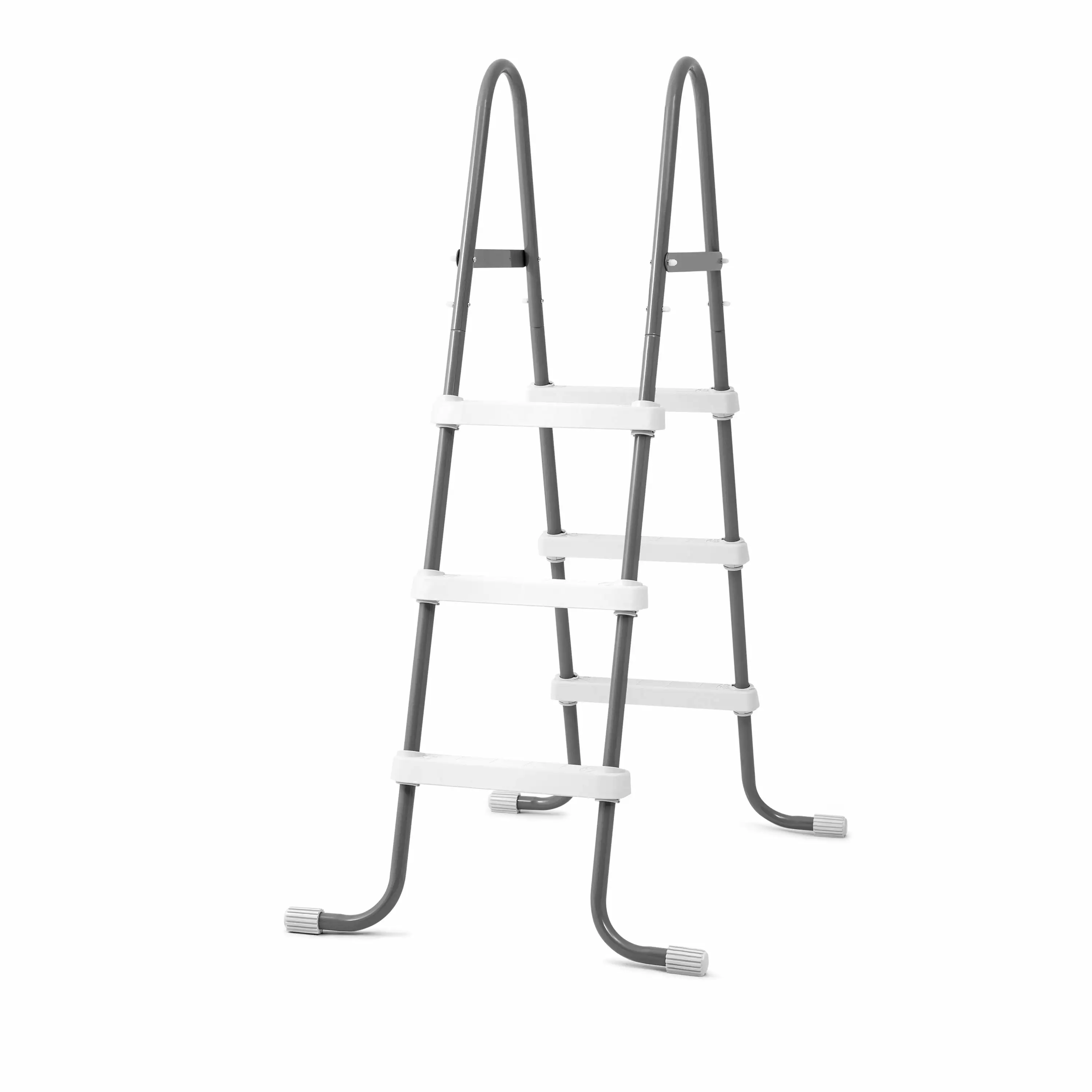 Open Box Intex Steel Frame Above Ground Pool Ladder 42 Height Pools