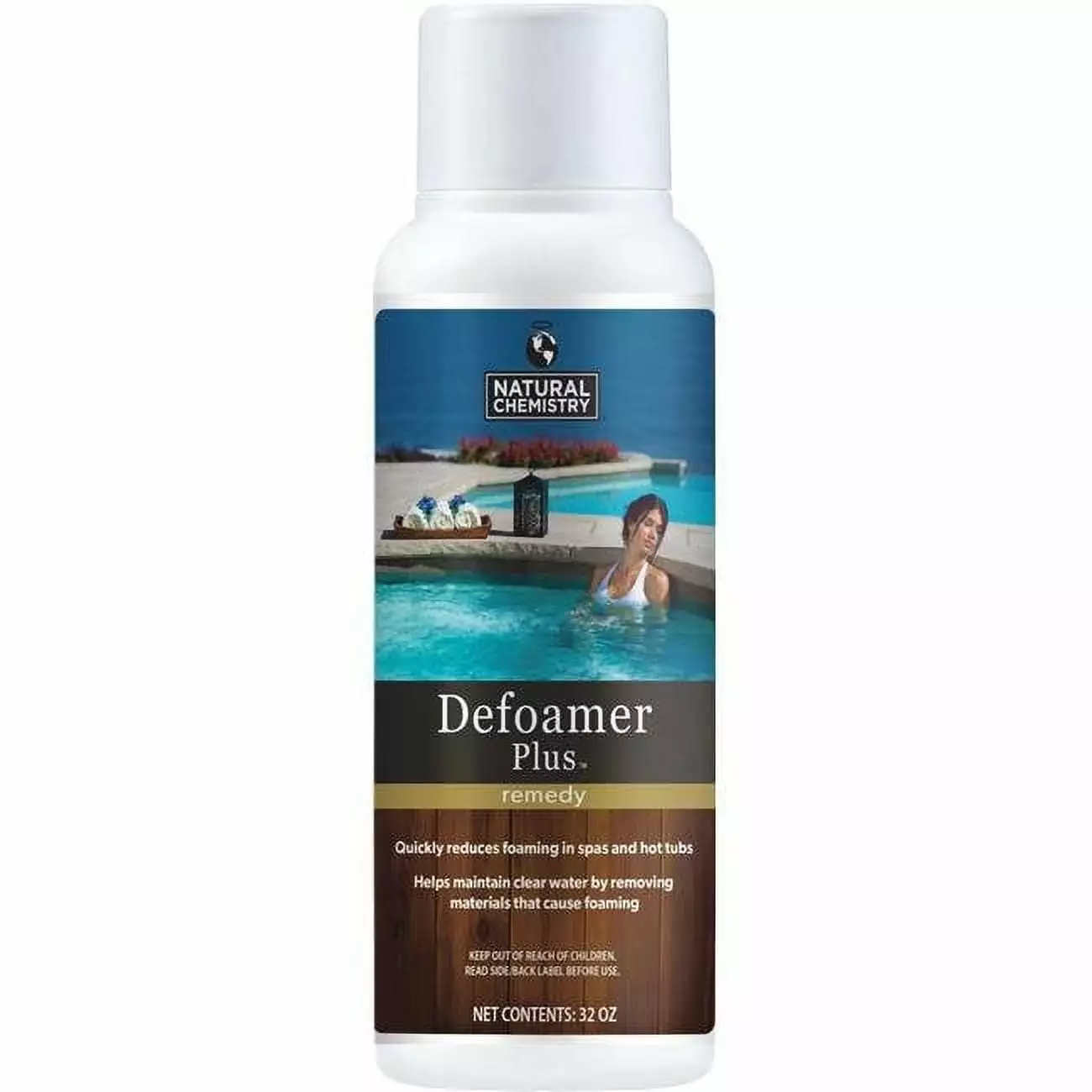 Natural Chemistry 32 oz SPA Defoamer Hot Tubs and Spas