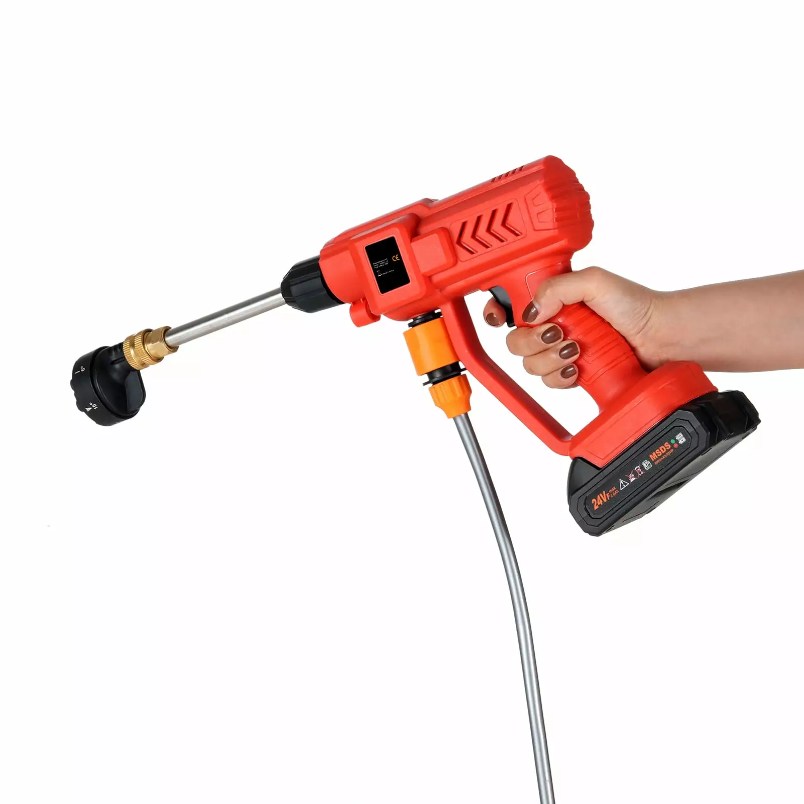 Sprinkler.Battery Car Fence 6in1 Spray 300w Car Fence Floor Pressure Spray Reable Battery Huiop Qisuo Hine Buzhi Geevorks