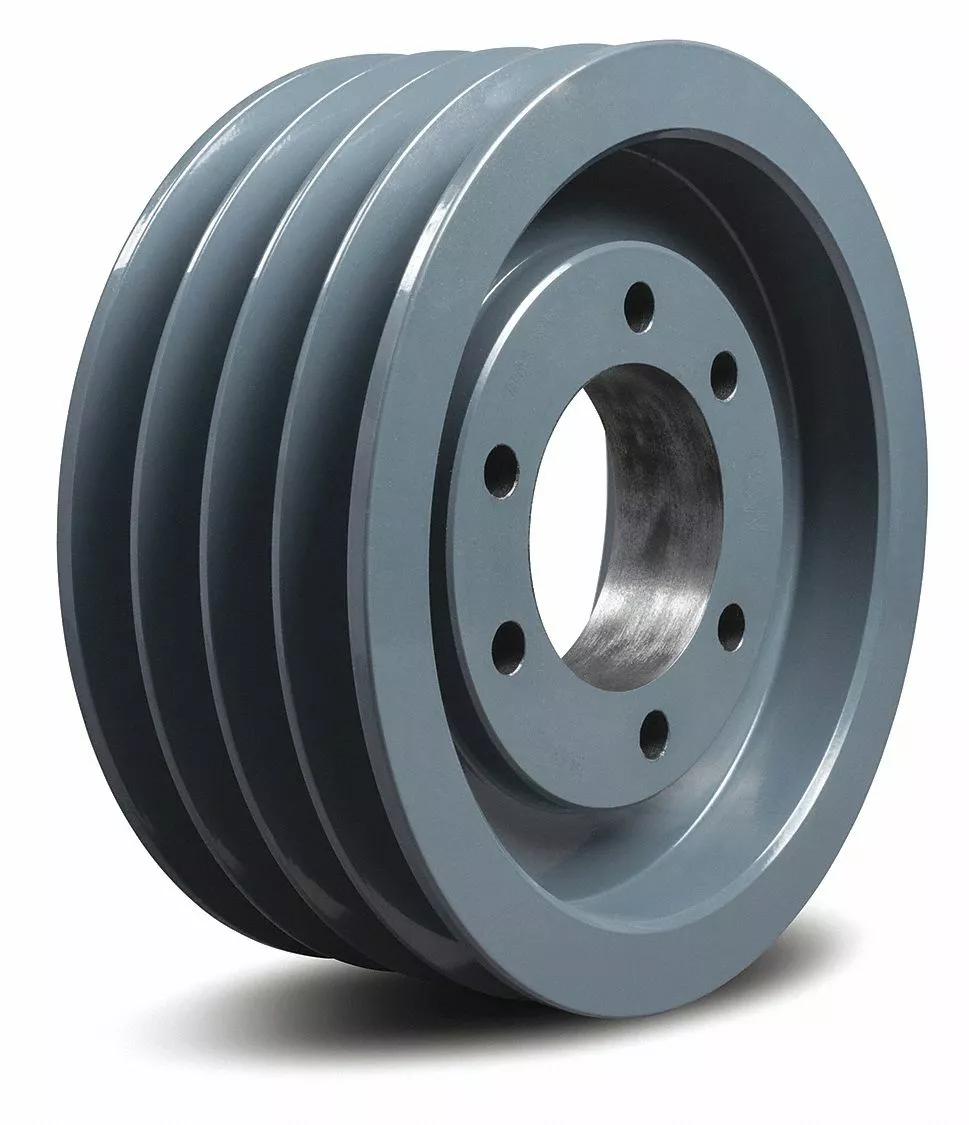 Sim Supply V-Belt Pulley.Detachable.4Groove.7.75OD 744B Tb Wood'S