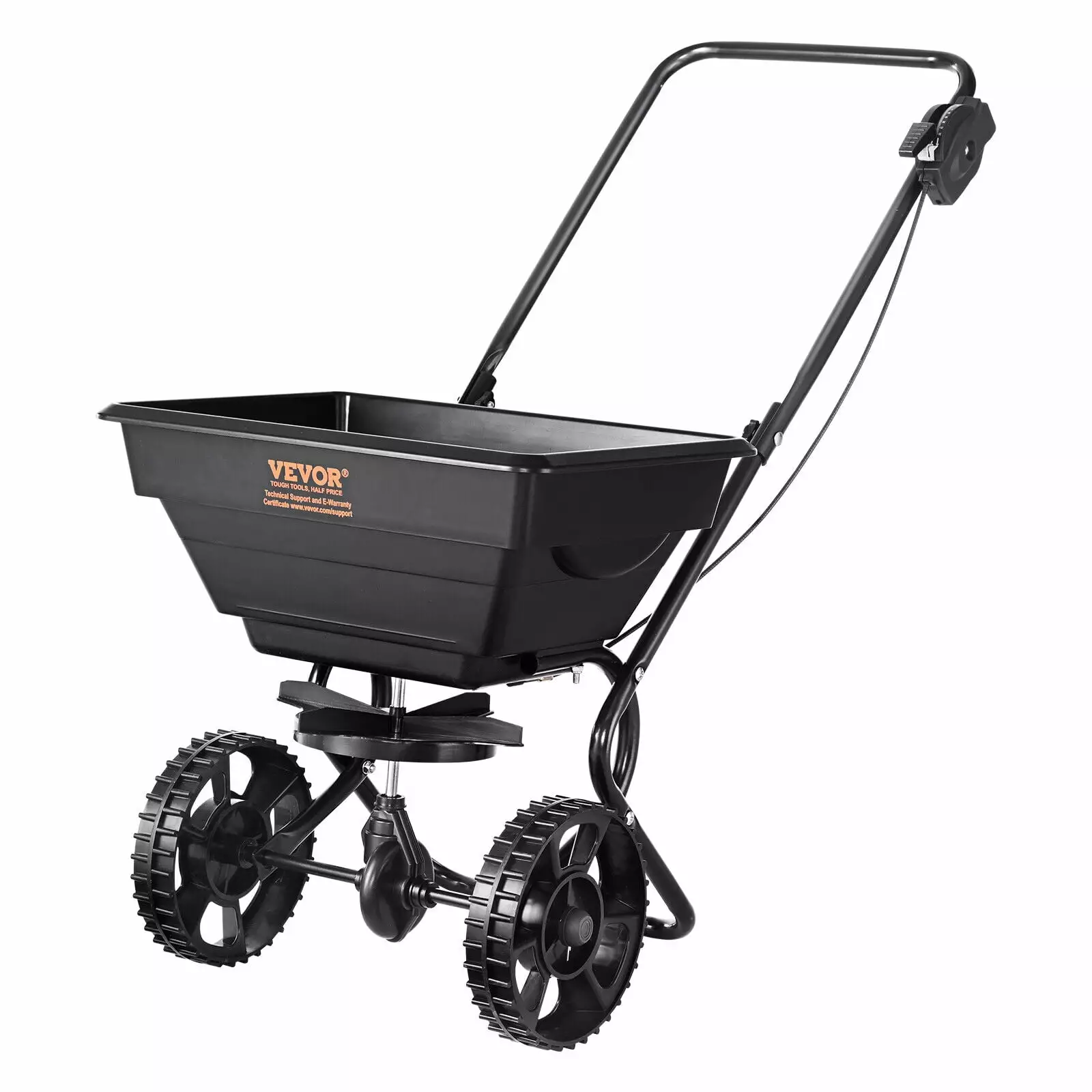 ZGBY 25Lb Broadcast Spreader Walk-Behind Turf Spreader Fertilizer Garden Seeder ZGBY Home Products
