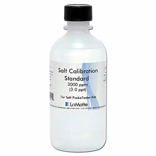 Calibration Fluid LaMotte Pool Water Salt Test Meter Accurate Salinity Measurement