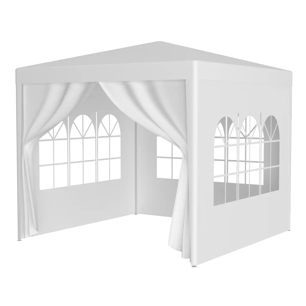 10x10 Party Tent Outdoor Heavy Duty Gazebo Wedding Canopy 4 Removable g-h