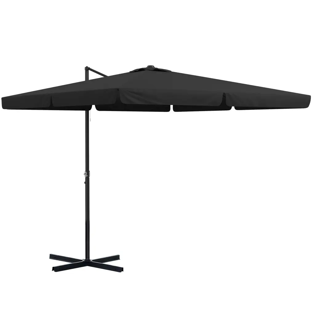 Outsunny 10' Cantilever Patio Umbrella Square Offset Umbrella Tilt Function aosom business