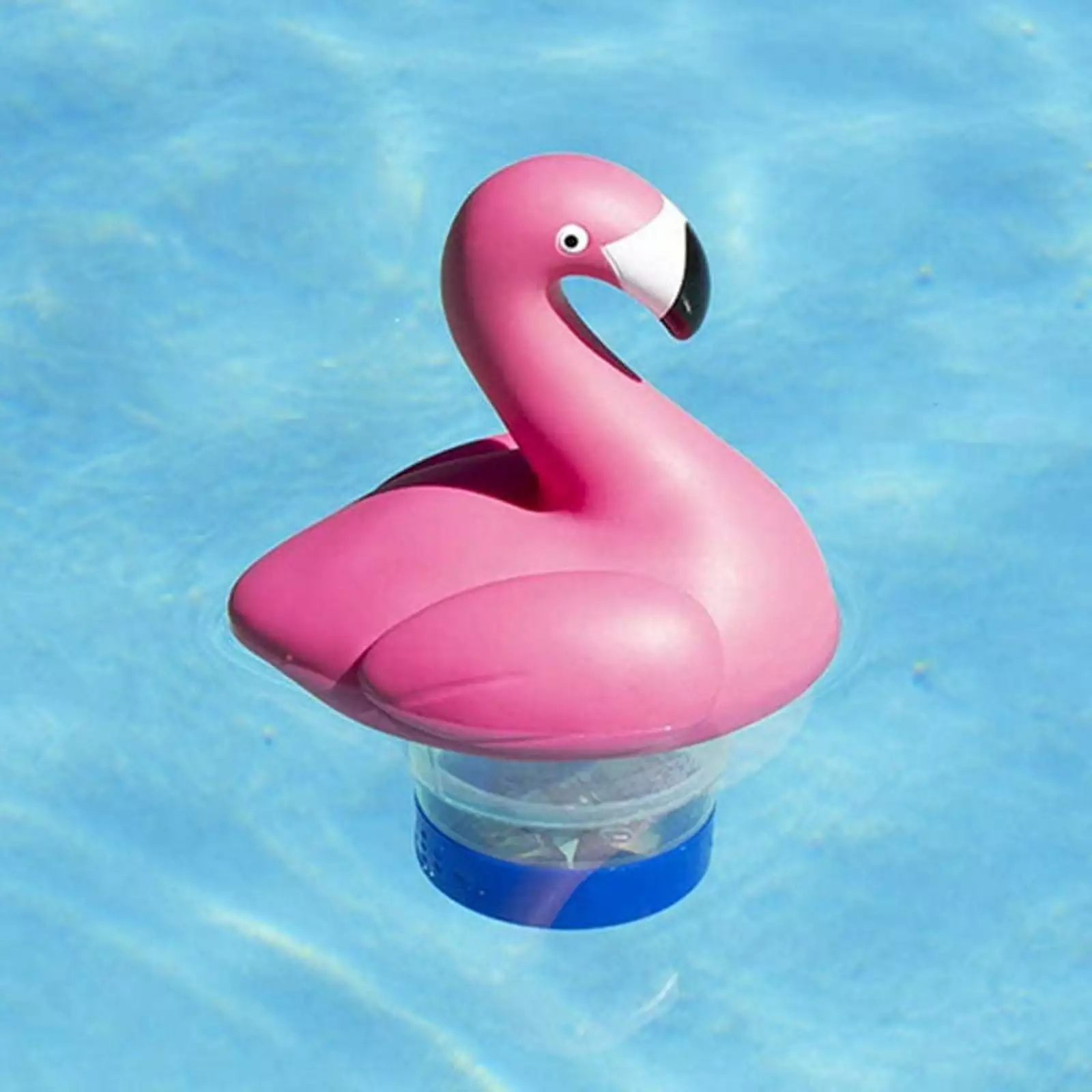 Chlorine Floater Floating Chlorine Dispenser Cute Flamingo Shape 3 Inch Tabs Pool Spa Wisremt
