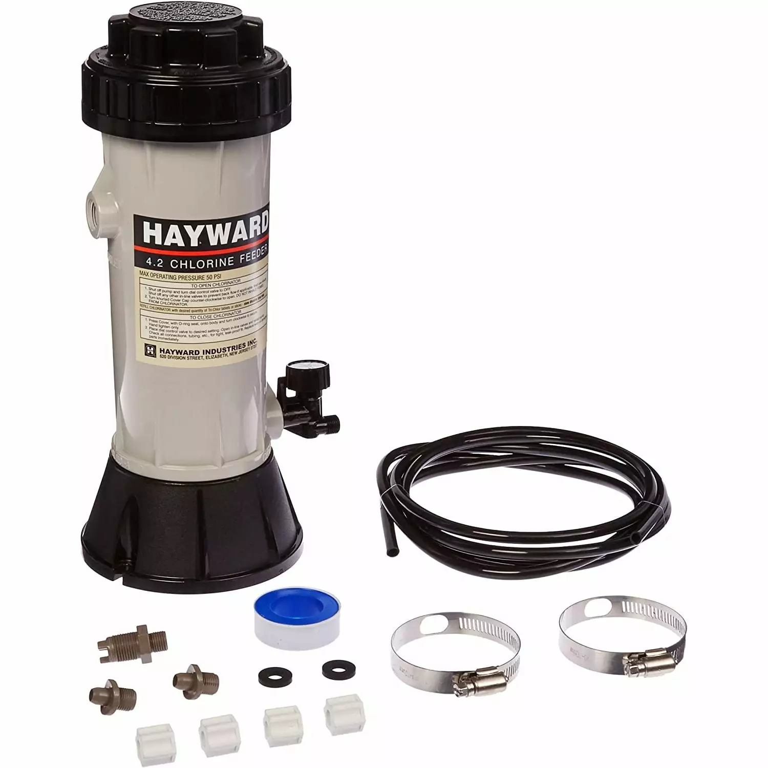 Hayward CL110 Off-line Automatic Chemical Feeder Black Pool Maintenance