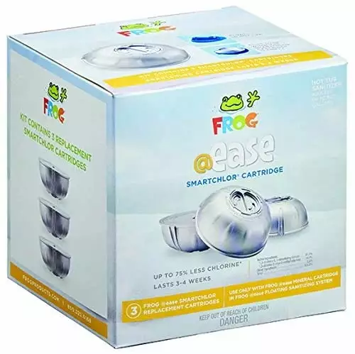 FROG @Ease SmartChlor Chlorine Cartridge 3 Pack Swimming Pools and Hot Tubs