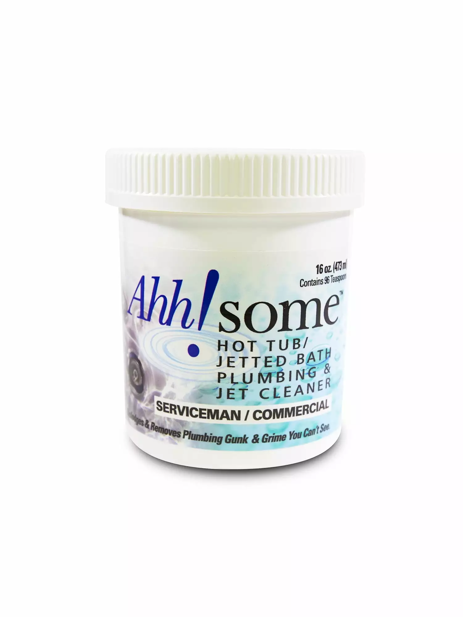 Ahh-Some Hot Tub Cleaner Pipes Jets Gunk Build Up Water Clarifier 16 oz