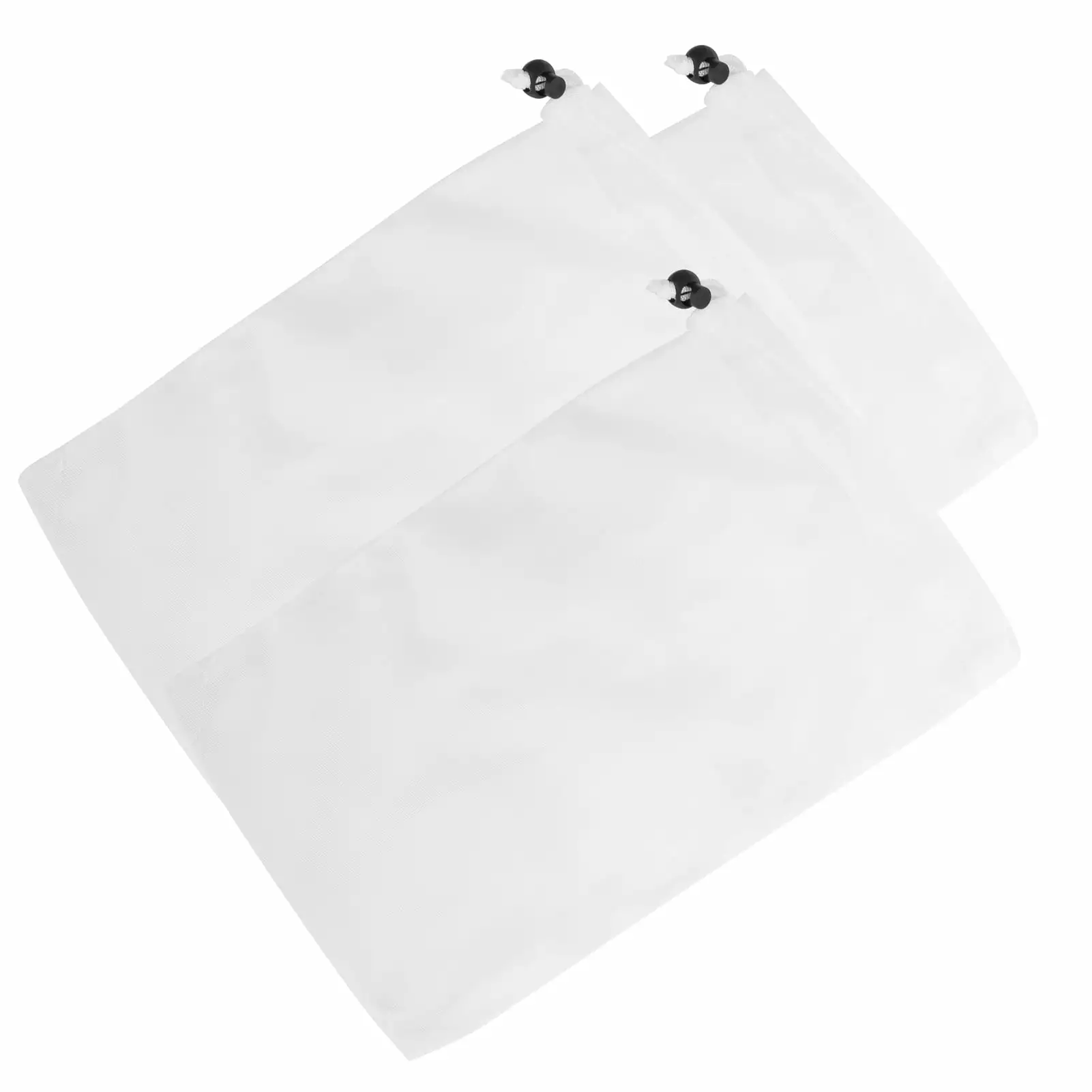 Tebru 10Pcs Swimming Pool Vacuum Cleaner Cleaning Net Bag Leaf Trash Catcher Fine Mesh