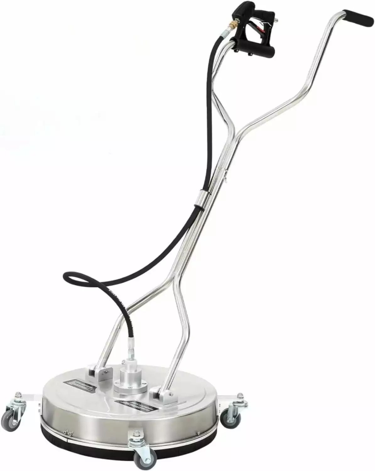 20in Floor Pressure Cleaner - 4000PSI. 8.5 GPM - Stainless Steel Surface Pressure Washer 4 Wheels - Perfect Driveway. Side...