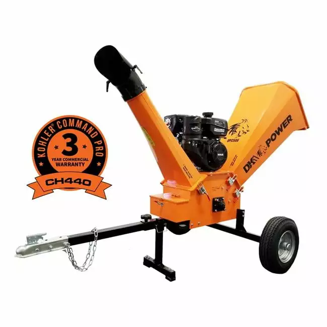 6 . 14HP Cyclonic Chipper Shredder Kohler Ch440 Command Pro Commercial Gas Engine Book Publishing Company