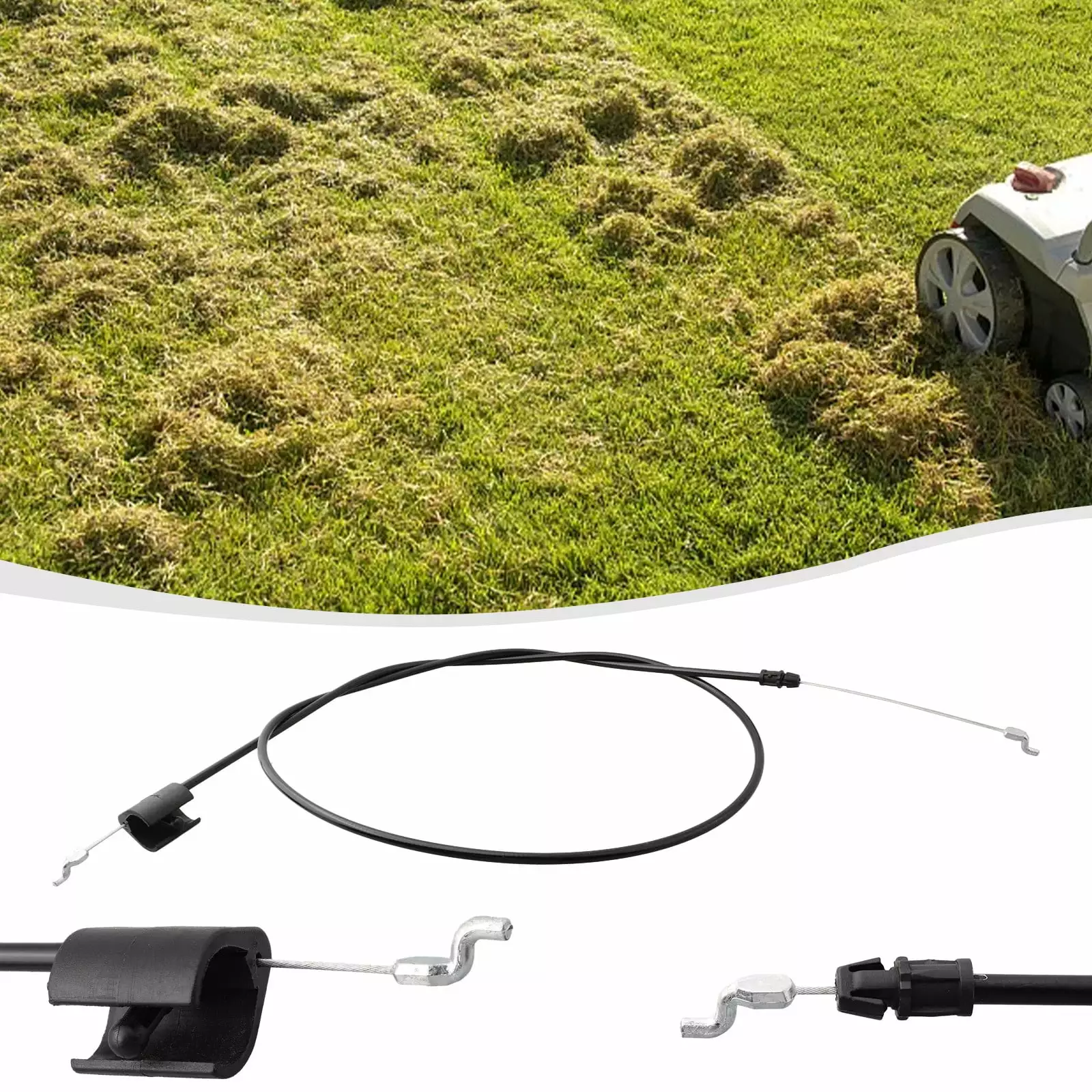 Lawn mower throttle wire lawn machine tractor wire control cable Cogfs