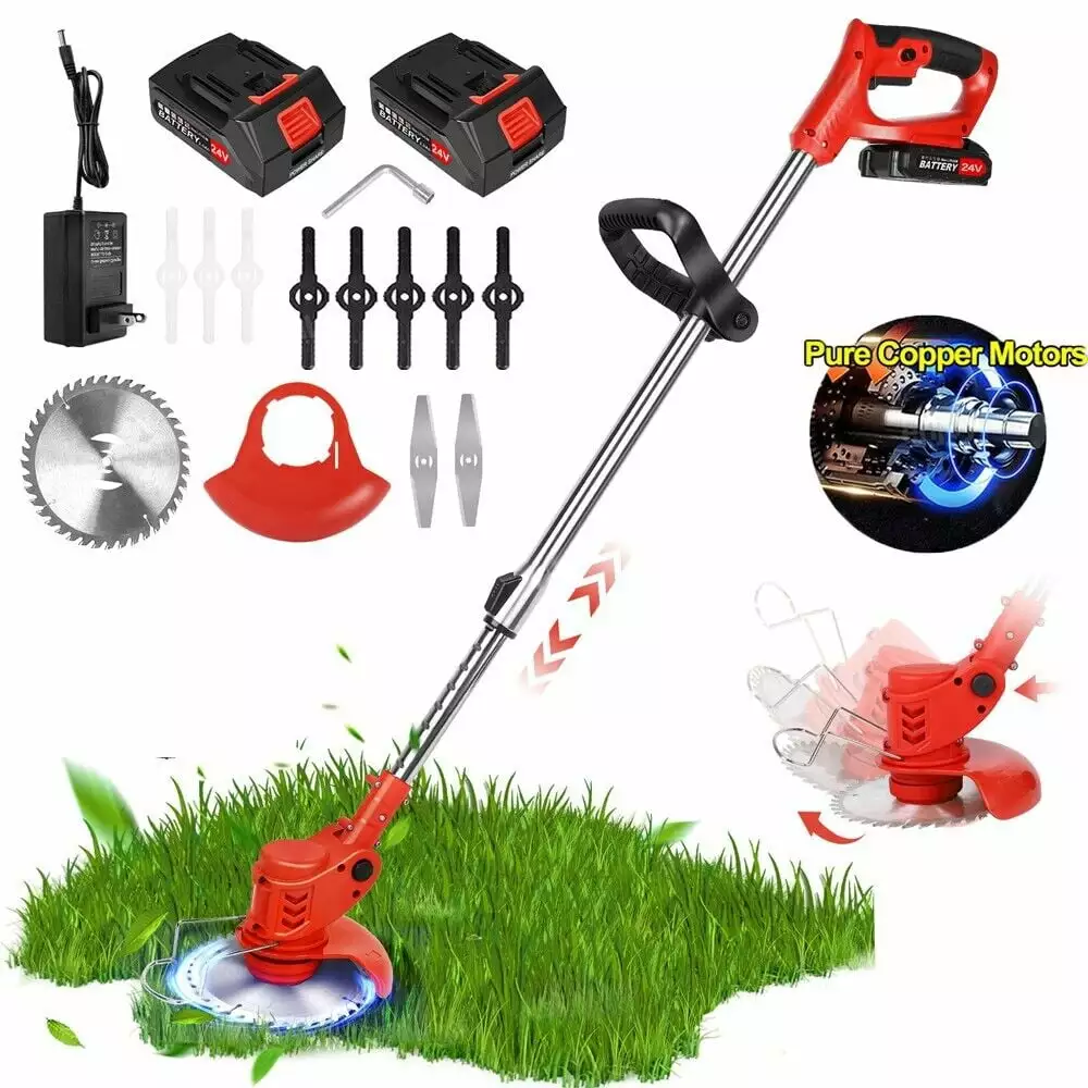 1000W Cordless Electric Lawn Edger 3--1 Practicality and Adjustable Length Beirui