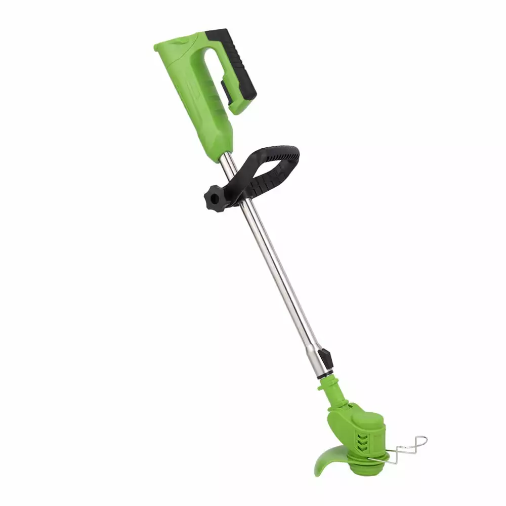 24V Cordless Electric Lawn Mower String Trimmer Charger and 2 Batteries NK DECORATION