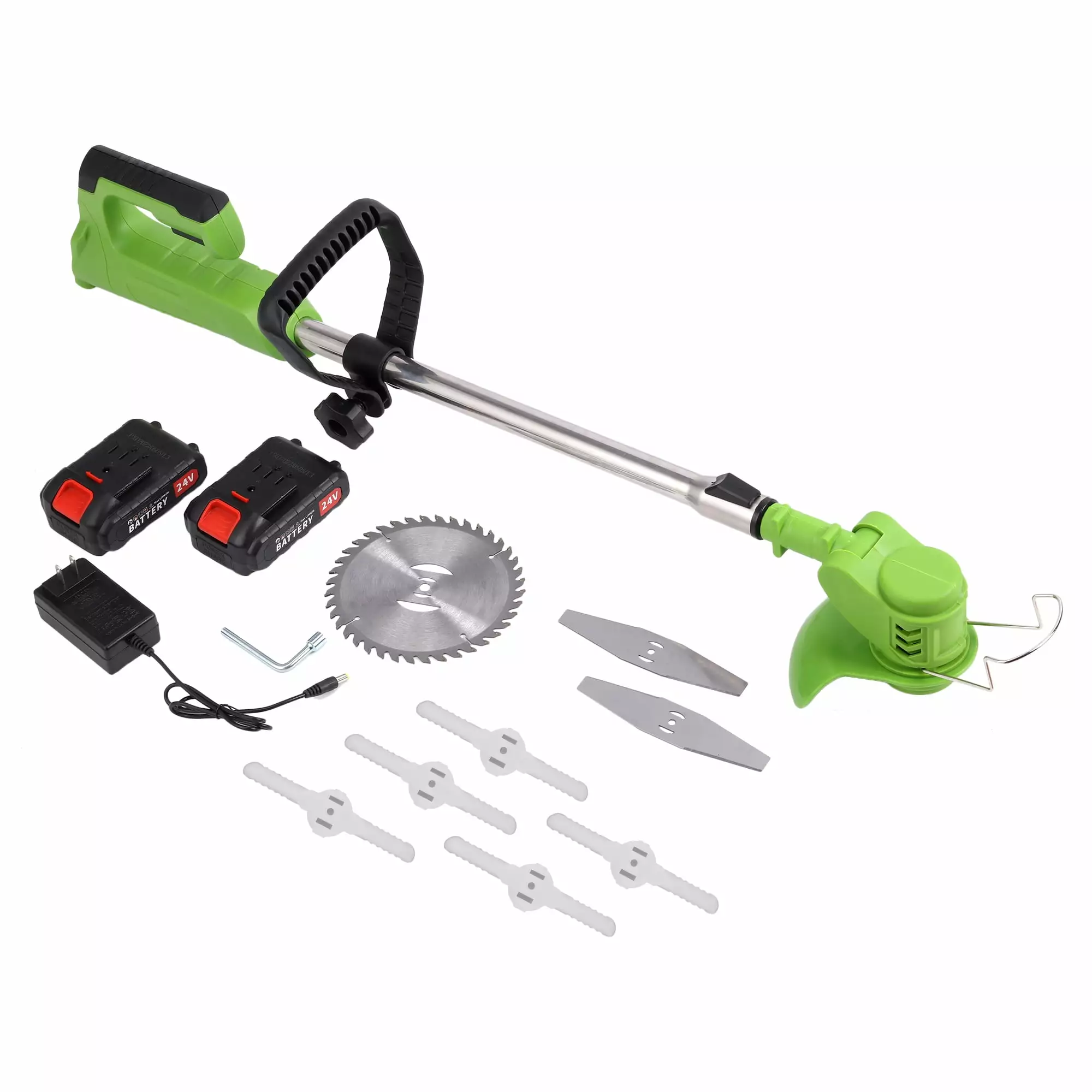 Weed Wacker Cordless Weed Eater 3--1 Featherweight Push Grass String Trimmer Edger NK DECORATION