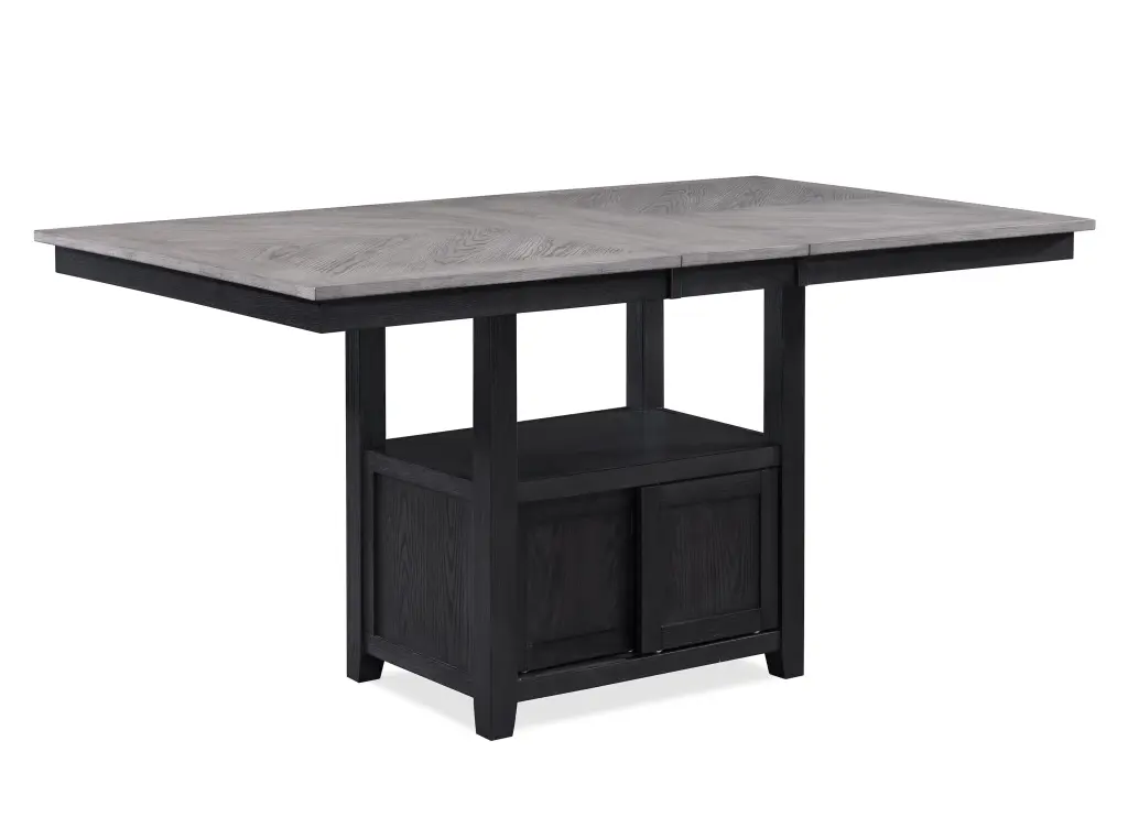Transitional Farmhouse Counter Height Table Storage Light Grey Kitchen Dining Furniture kanepe