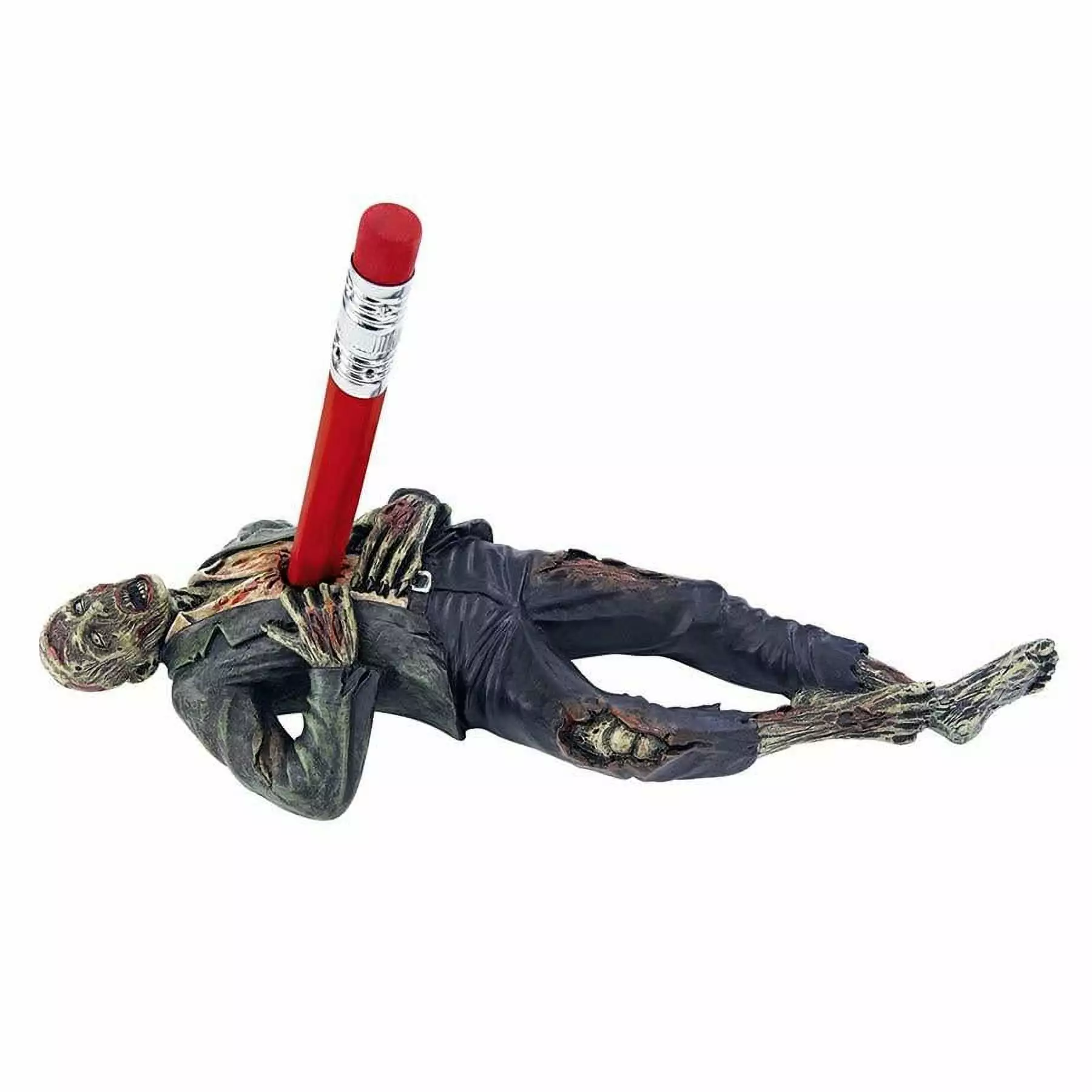 Impaled Zombie Desk Accessory Horror Themed Office Decoration Design Toscano