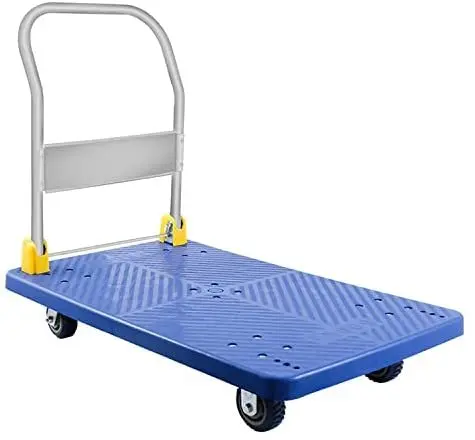 Yssoa Platform Truck 1320Lb Weight Capacity And 360 Degree Swivel Wheels w1134dhs