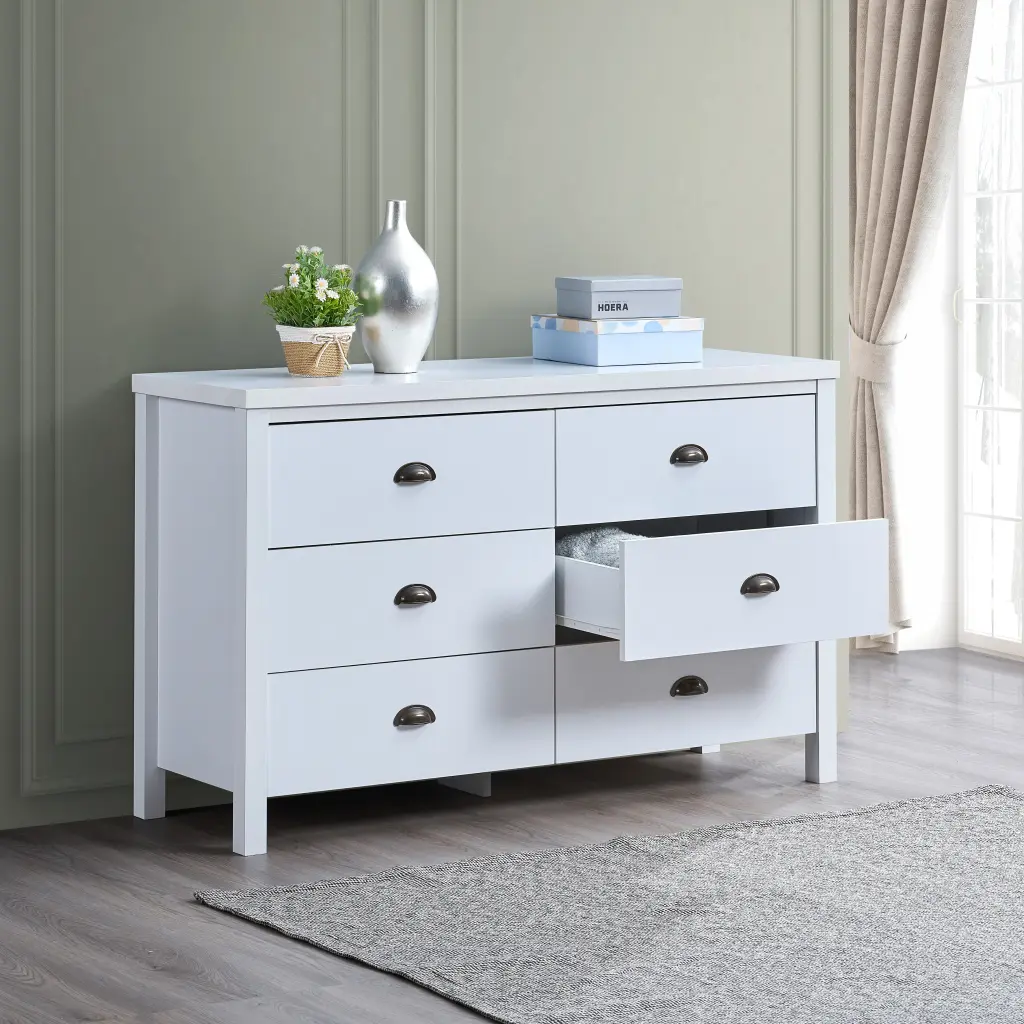 Safari 6 Drawer Master Dresser Interlock Drawer Sliders Bedroom rnb