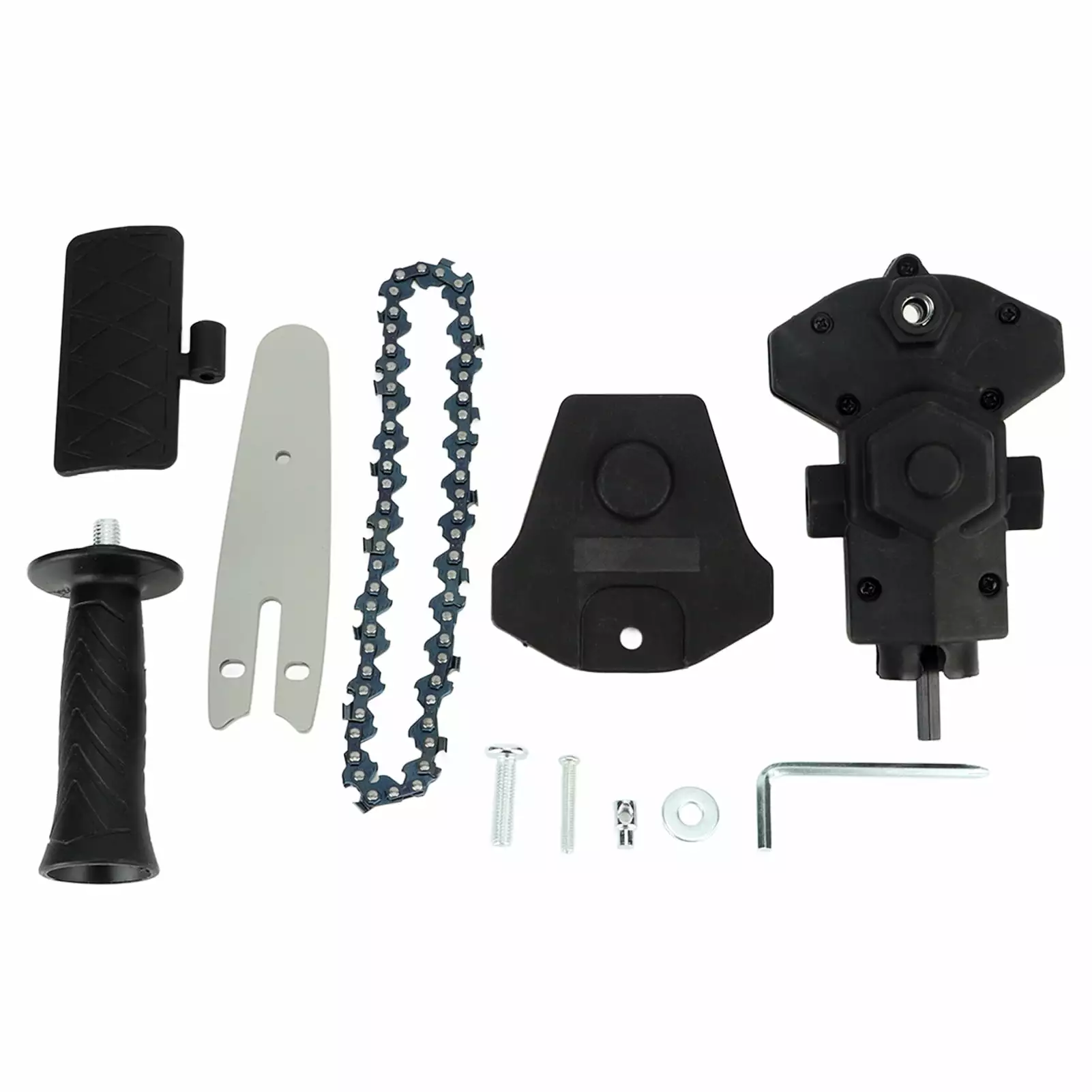Chainsaw Attachment Electric Drill Modified To Chainsaw Attachment One Handed Electric Chain Saw Wood Cutting 10.2cm / 4in...