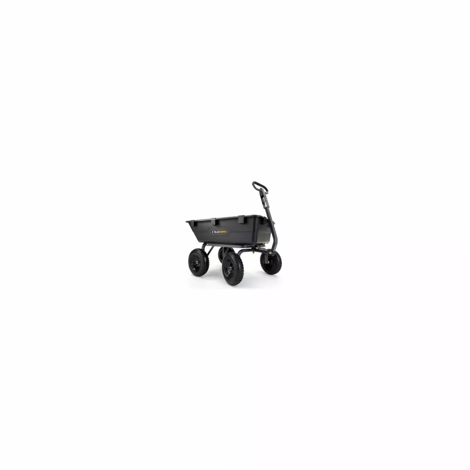 Gorilla Carts Poly Dump Cart 1200 lb. capacity