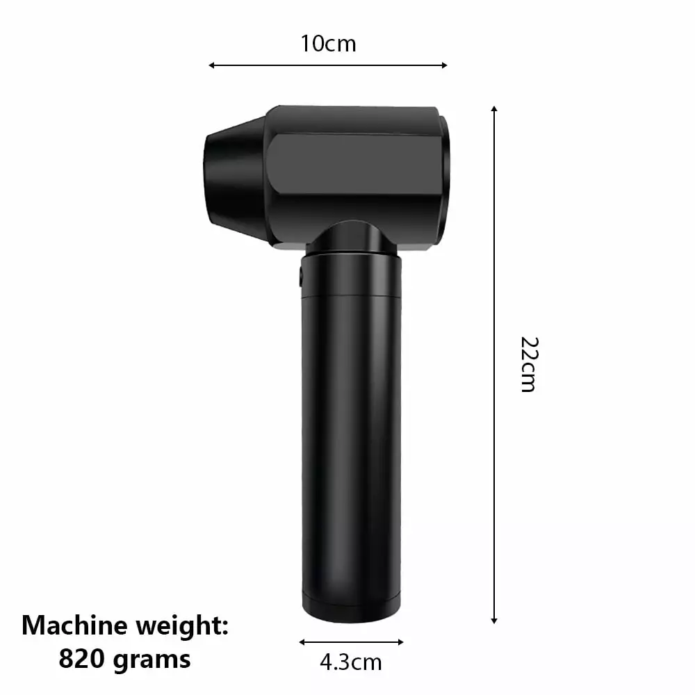 Electric Air Duster.Built- 2500mah Battery Compressed Air Cars Fan Removal 130000rpm Air Turbo Handheld Compressed Air Rem...