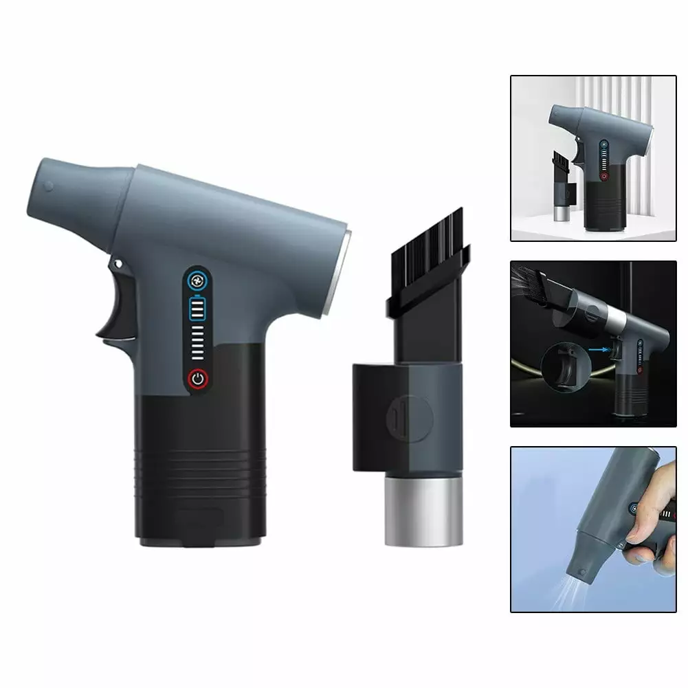 100000RPM Handheld Brushless Motor Jet Fan Turbo Dust Blower Air Duster Cleaning Xuanqin