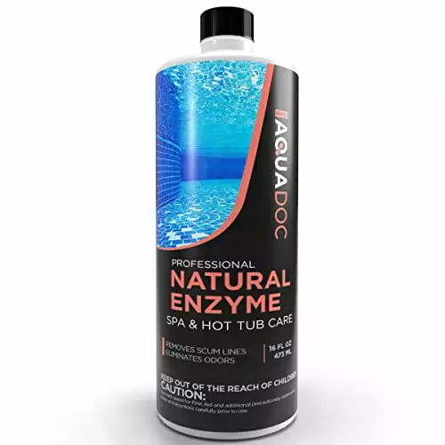 MAV AquaDoc Spa Enzyme 16 oz Natural Hot Tub Cleaner Water Clarification