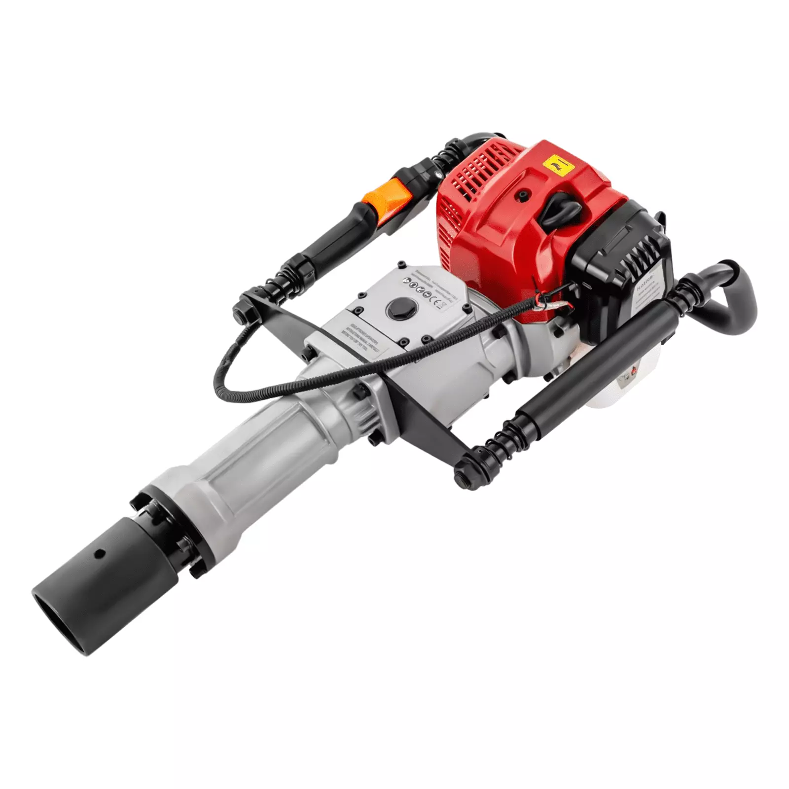 52CC 2-Stroke Pile Driver Gas Power Fence Driver Engine Gasoline Pile Heavy-Duty CNCEST