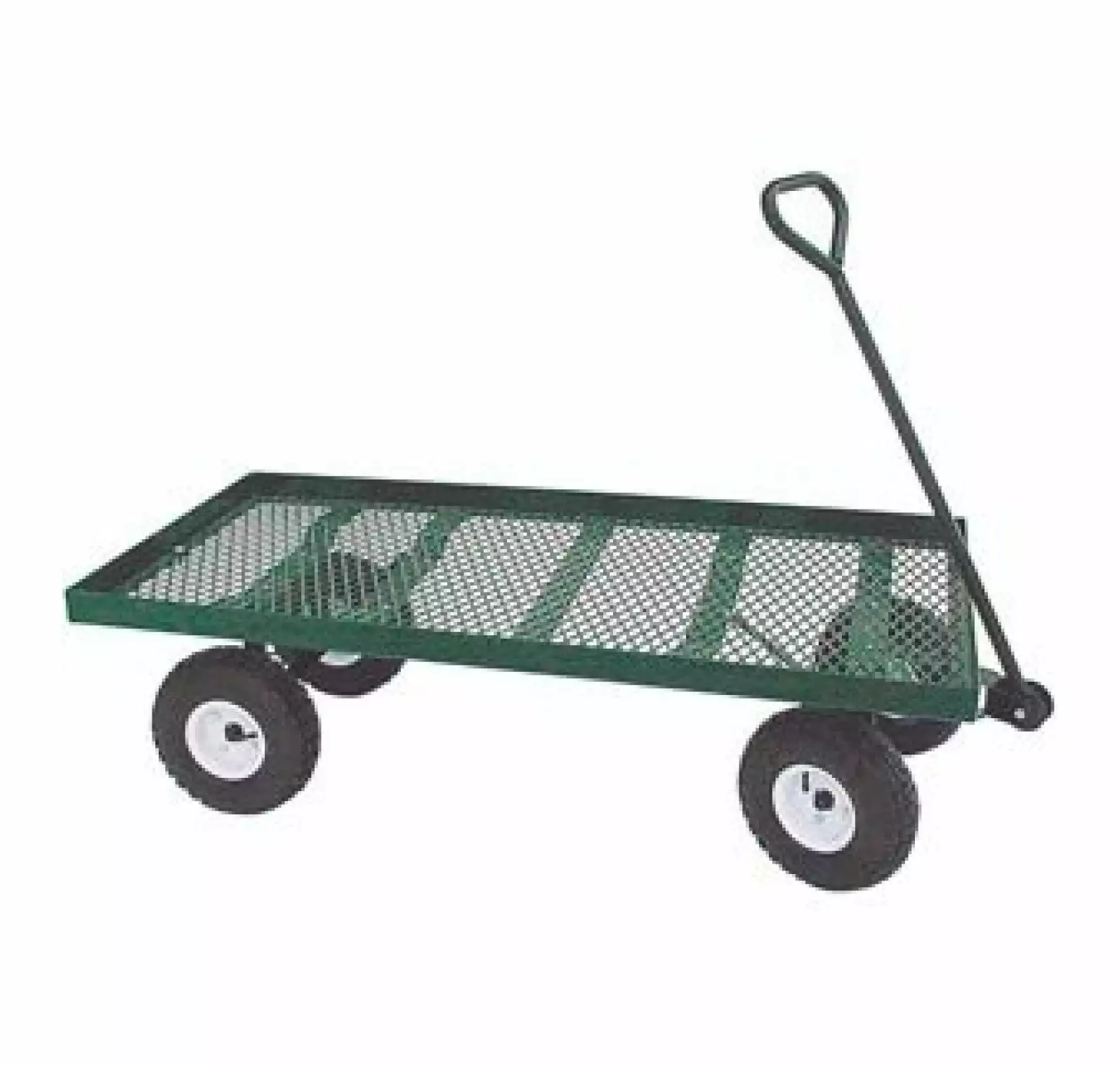EZ-Haul Flat Bed Metal Wagon Bomrokson