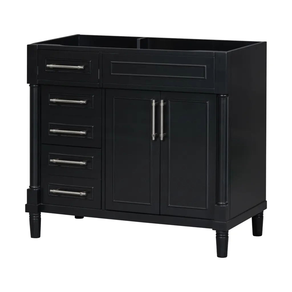 36" Bathroom Vanity Without Sink Freestanding Storage Cabinet rnb