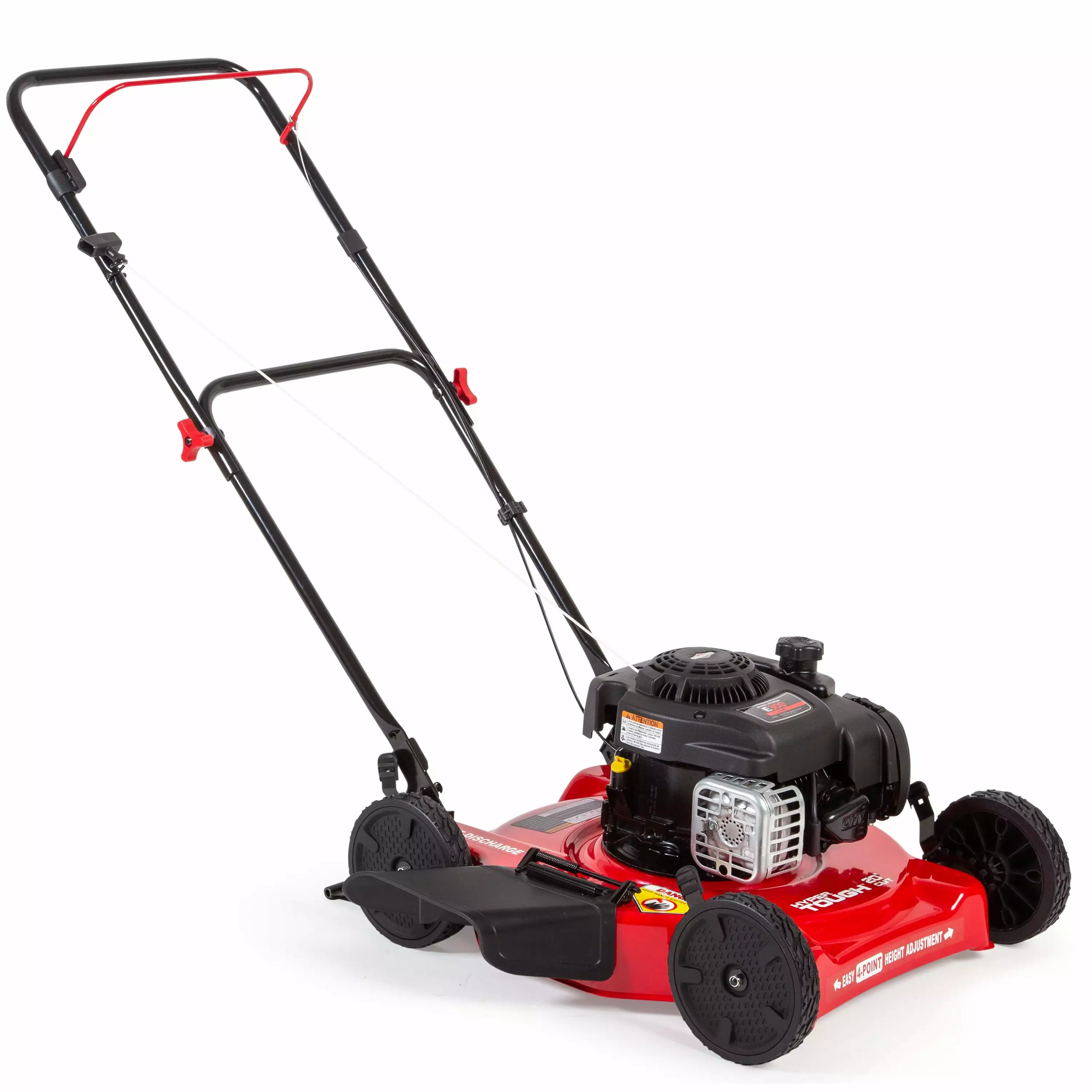 Hyper Tough 20-inch 125cc Gas Push Mower Briggs & Stratton Engine (Assembled Height 39 Weight 44.5 pounds)