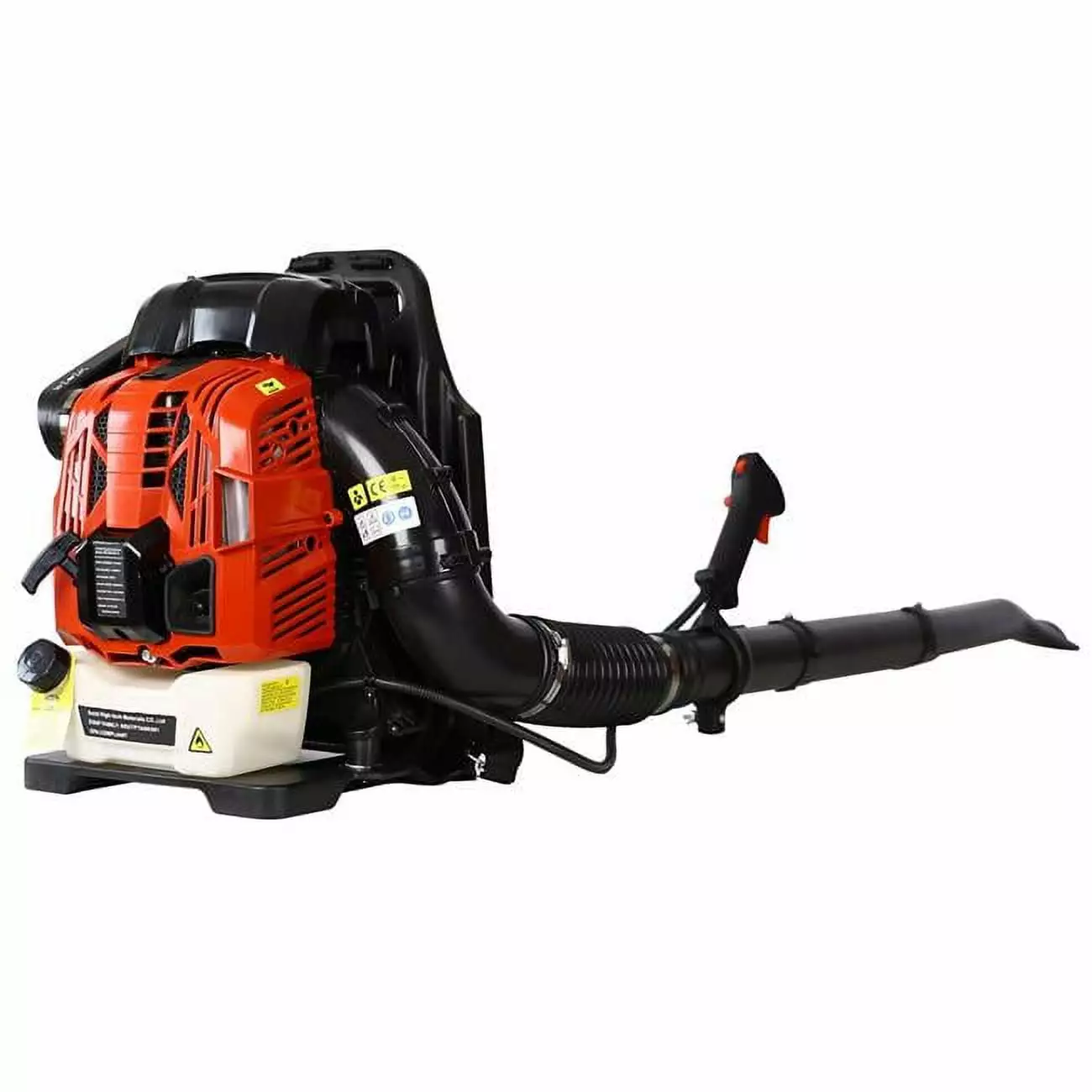 Direct Wicker 76cc 4-Cycle Engine Backpack Gasoline Leaf Blower Extention Tube Blowing Leaves and Dust
