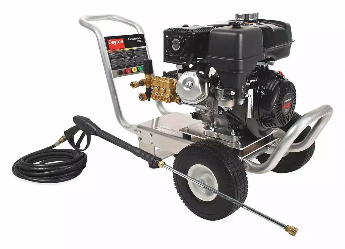 Dayton Pressure Washer.Cold Water.3200 psi.Gas GA-3200-0DMH