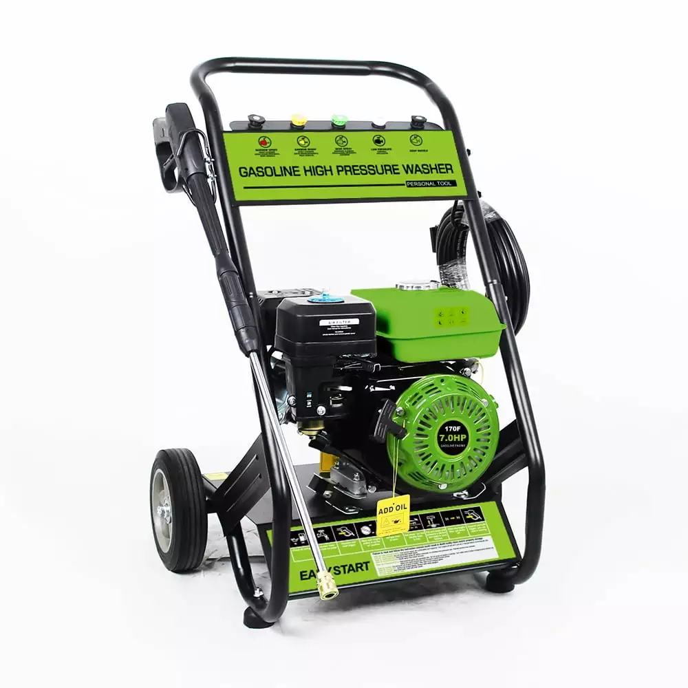 UBesGoo Gas Pressure Washer 2600 PSI Gas Powered Pressure Washers 2.38 GPM Power Washer Cars. Driveway. Patio. Fences. EPA...