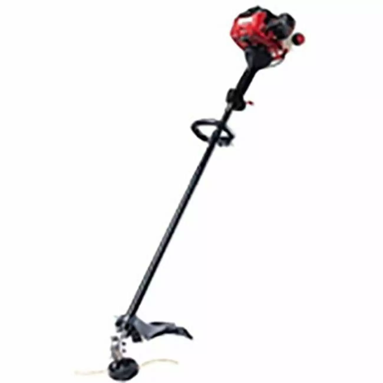 16 . 2-Cycle 25cc Straight Shaft Gas Trimmer. Red & Black