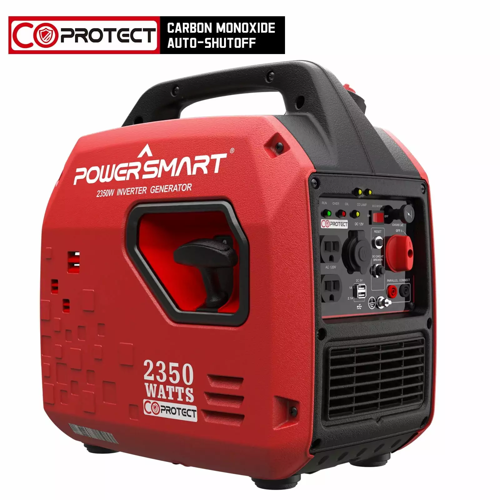 PowerIntelligent 2350-Watt Travel-friendly Gasoline Inverter Generator. Featherweight .generator camping PS5025C
