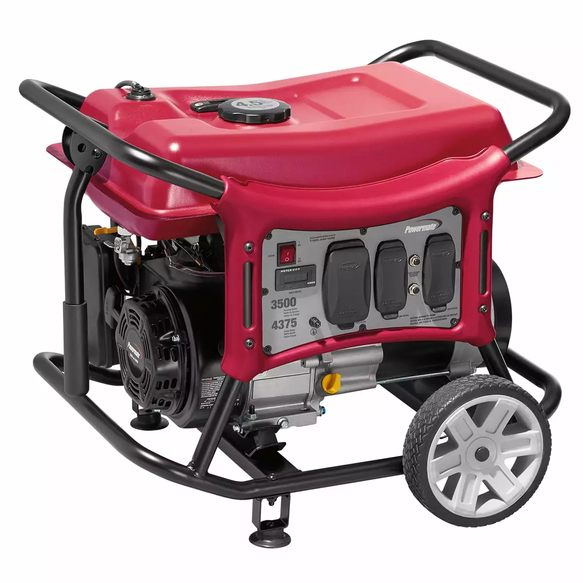 Powermate 3500 Watt Travel-friendly Generator. CARB
