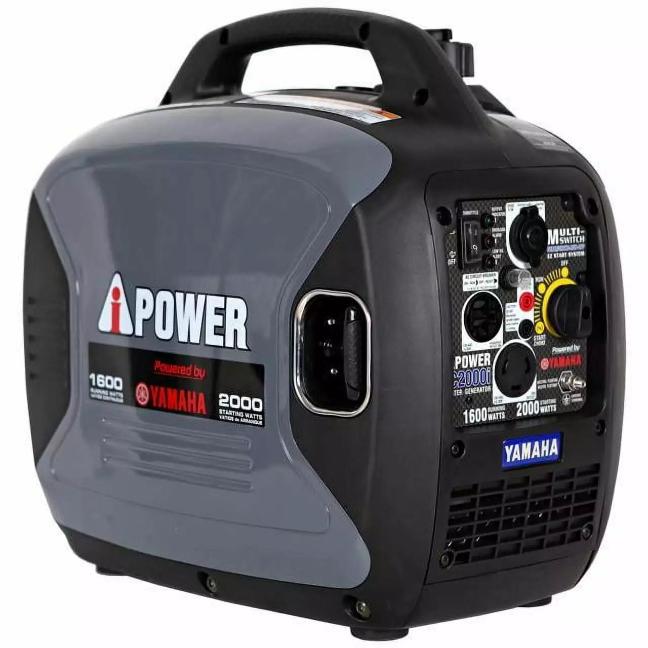 -iPower Travel-friendly Generator. Used. Inverter Generator. 2.000 Watt Starting. 1.600 Watt Running. Yamaha Engine. Gasol...