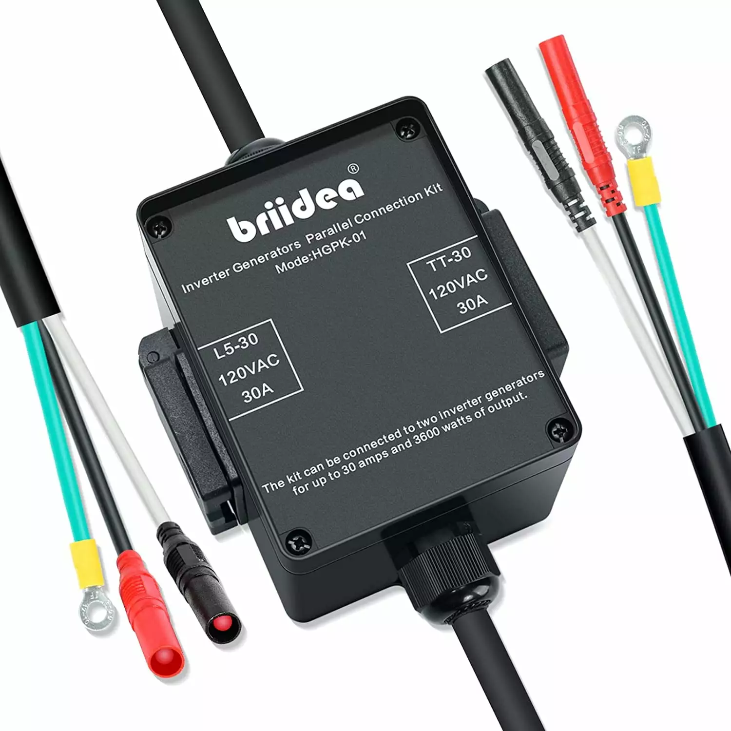 Briidea 30A 3600W Generator Parallel Kit Inverter Generators. Synergistic WEN Generators
