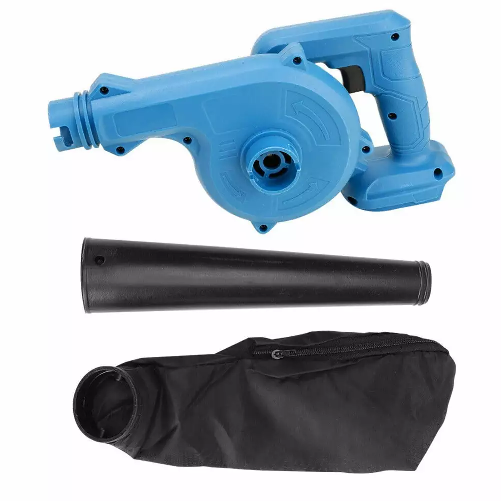 2--1 Cordless Electric Air Leaf Blower Dust Suction Vacuum Cleaner Blue Sufanic