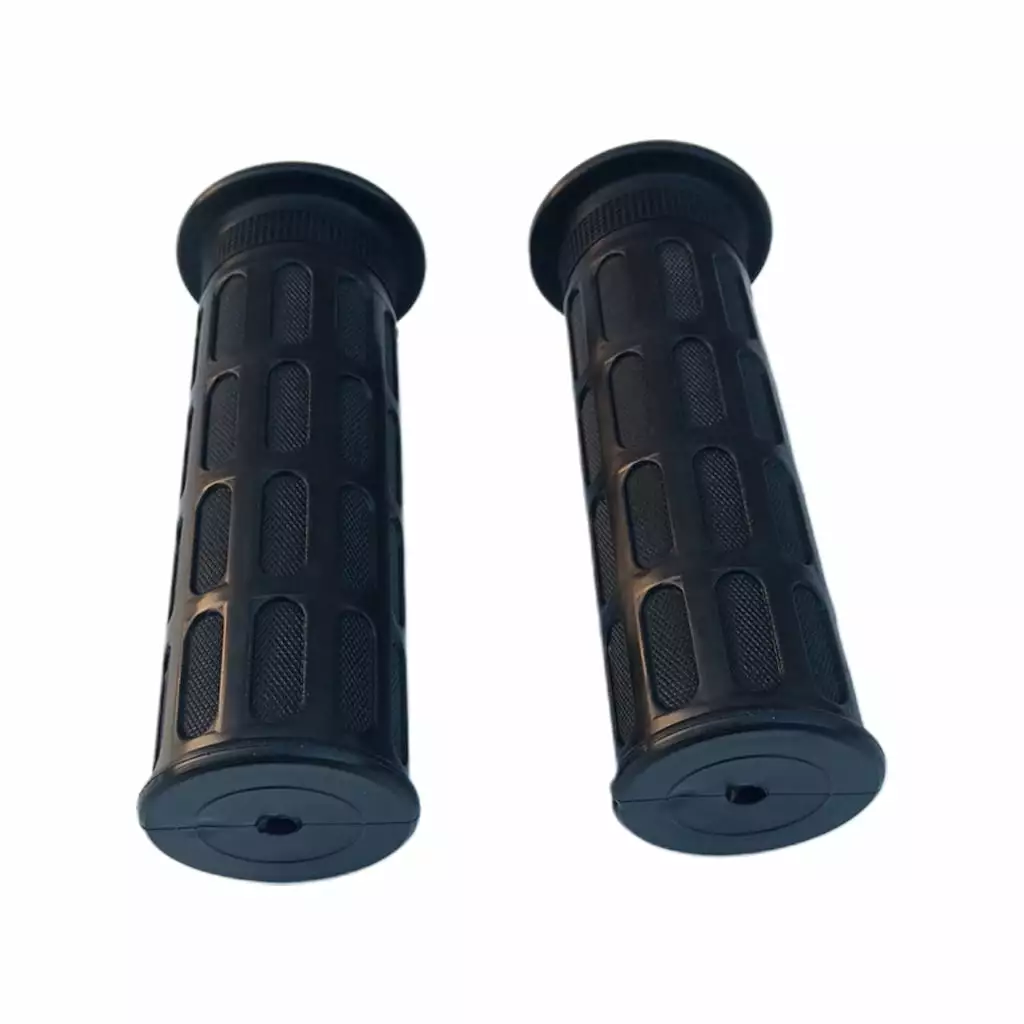 2 Rubber Non-Slip Handlebar Grips Wheelbarrow. Tractors. Mowers