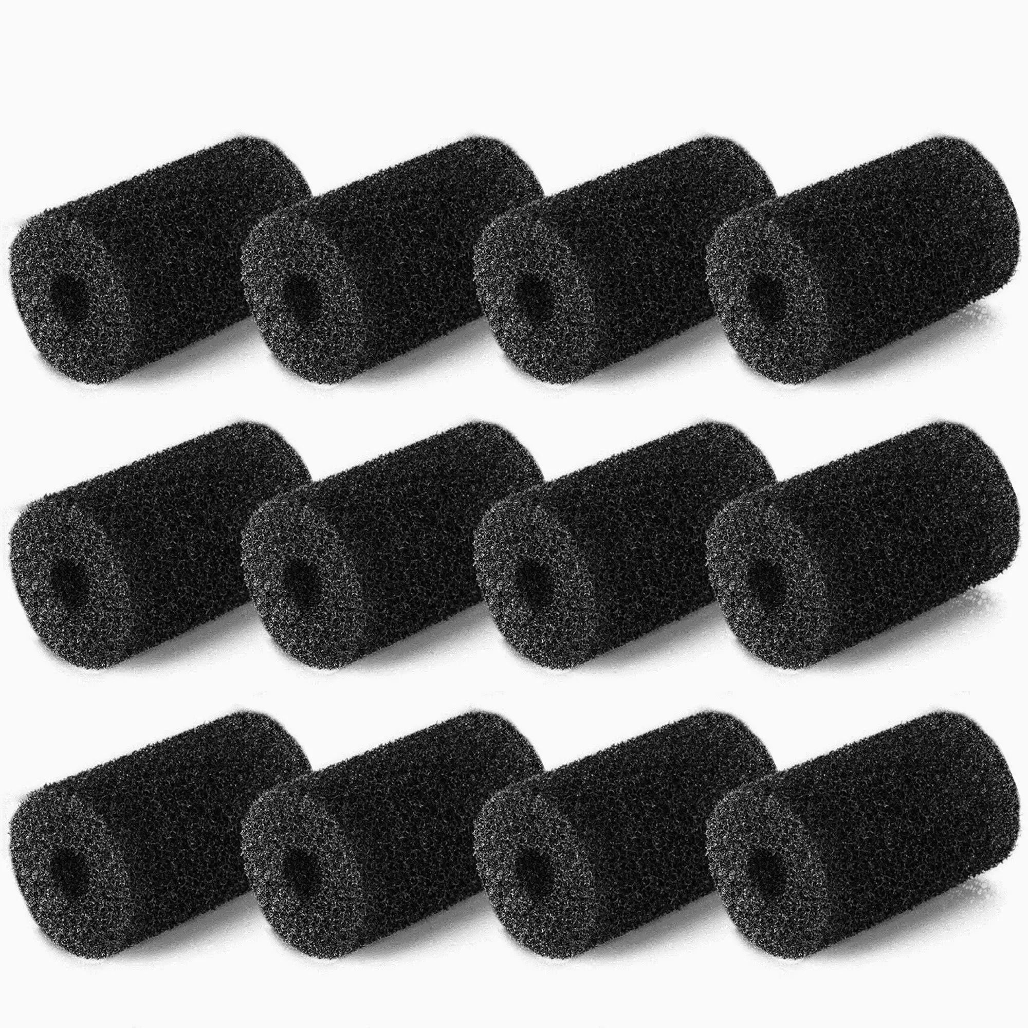 12 Pack Sweep Hose Tail Scrubbers Replacement Polaris 180 280 360 380 480 3900 Pool Cleaners Gibot