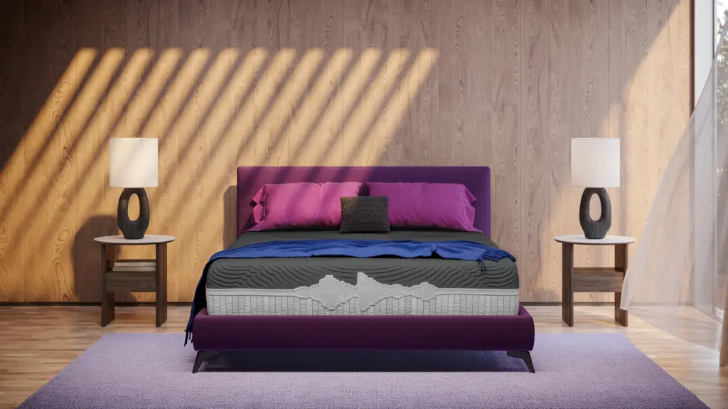 Goodvibesleep 11.5 Inch Calm Hybrid Foam And Coil Bedding Queen Dimensions bridgevine home