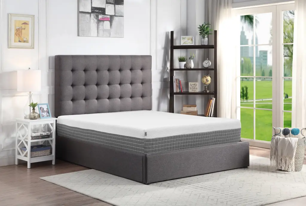 12 Inch Recharge Hybrid Cooling Mattress Hypergel and Coil bridgevine home