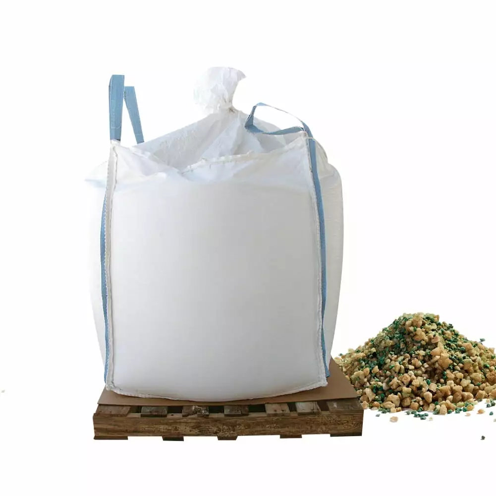 1000lb Skidded Supersack Bare Ground Coated Granular Ice Melt w/ Infutilized Traction Granules