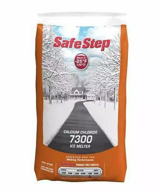 1 PC Protect Step Environmentally Friendly Calcium Chloride Ice Melt Pellet 50 lbs. Safe Step