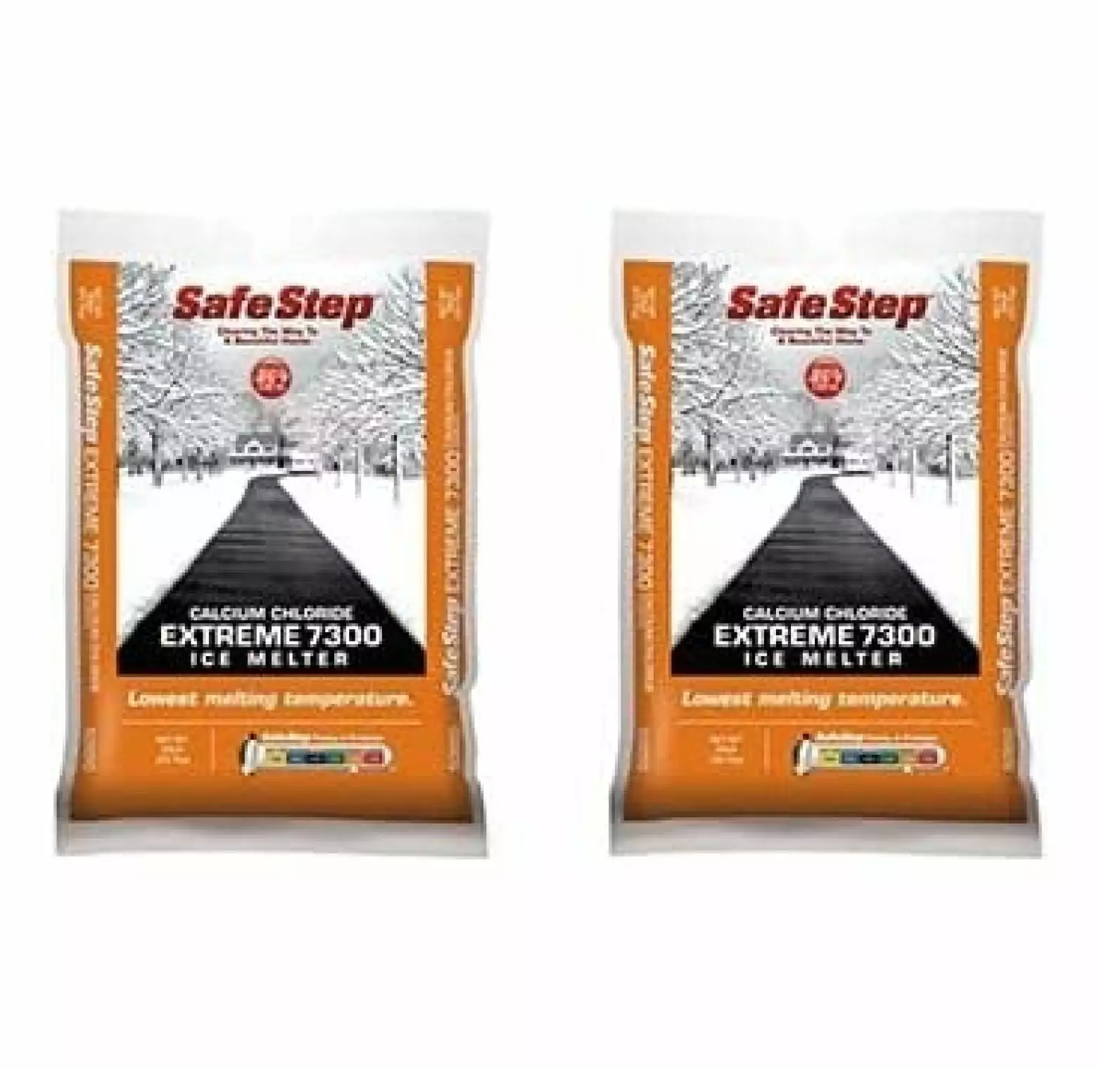 Bomrokson 50850 Extreme 7300 Chloride Ice Melter. 50-Pound (2)
