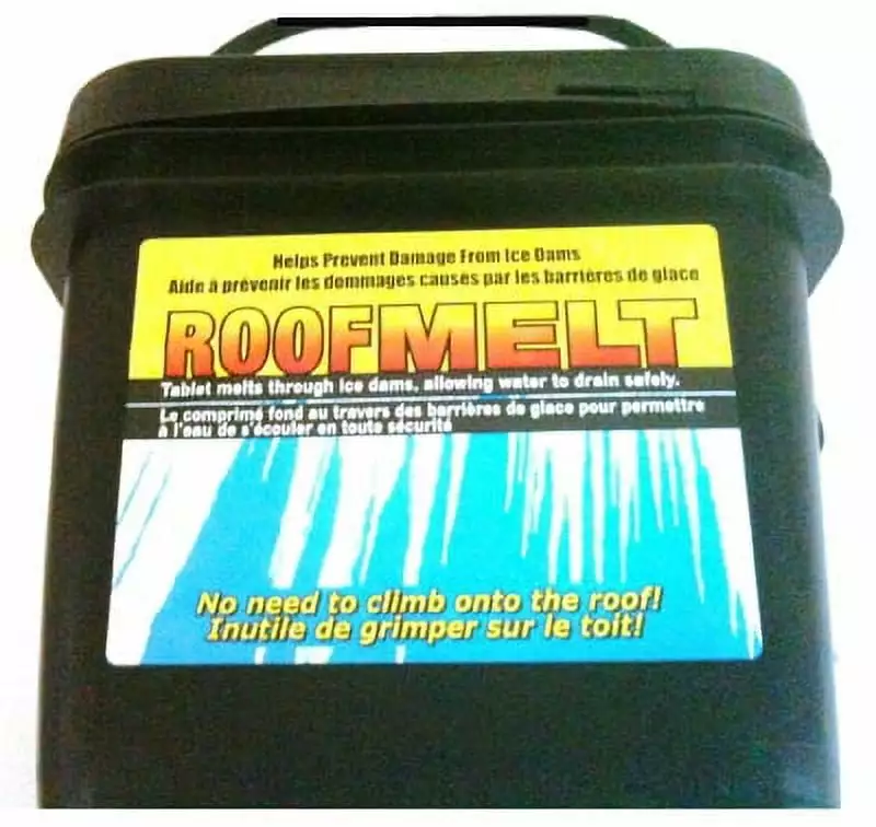 60 Count Roof Melt Tablet Designed To Prevent Damage To Roofs From Ice. Each