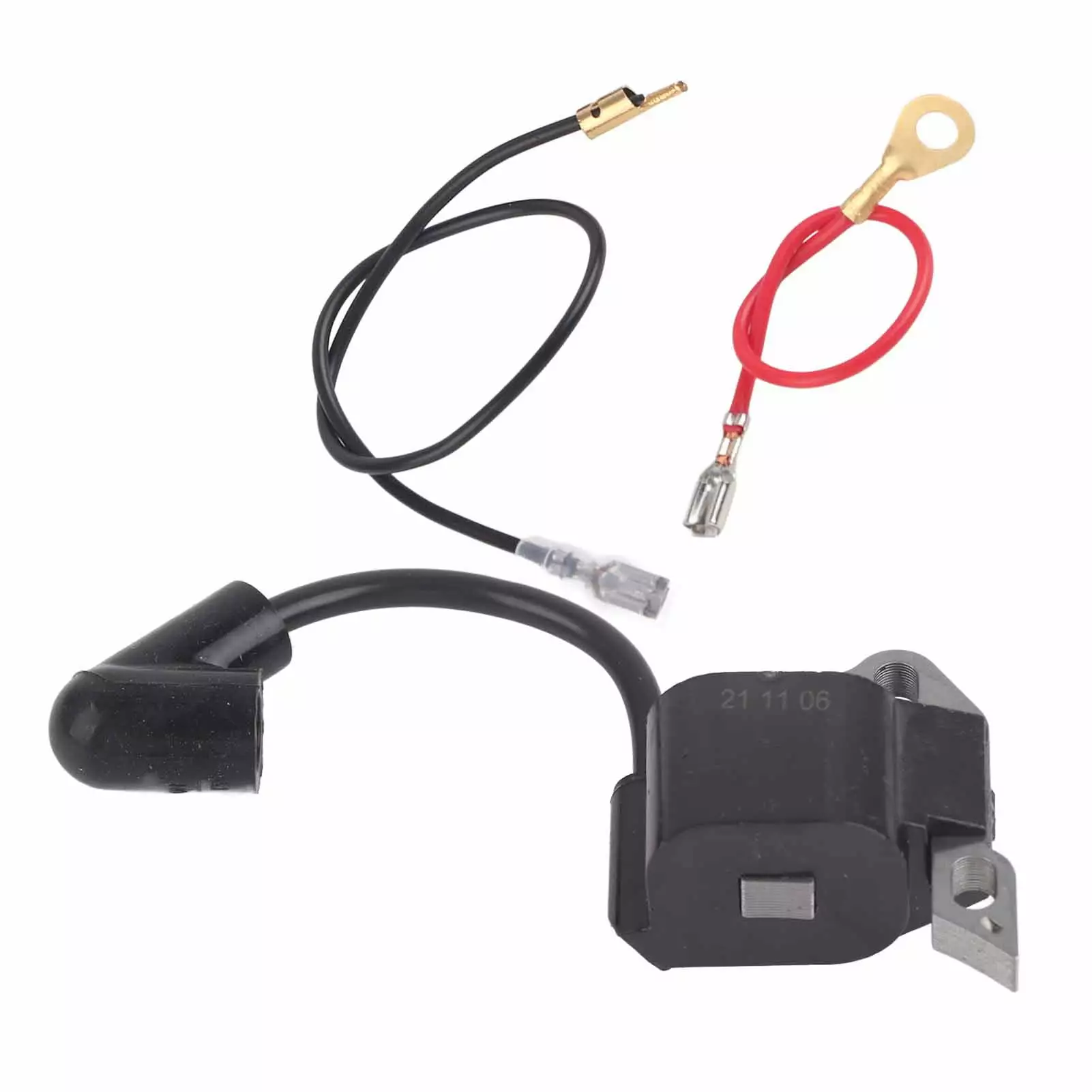 2024 Chainsaw Logging Saw Ignition Module Coil Garden Tools Black Color MS180 MS170 clearance Closing sale Big sale Flash ...